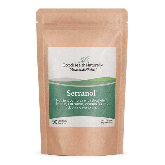 Good Health - Serranol Phthalate free Delayed Release Pouch, 90 Capsules