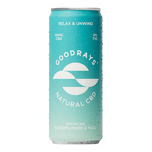 Goodrays - CBD Drink, 250ml - Pack of 12 | Multiple Flavours