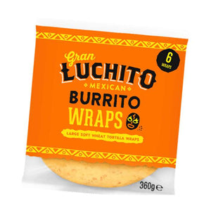 Gran Luchito - Burrito Wraps, 360g | Pack of 14