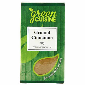 Green Cuisine - Cinnamon Ground, 50g | Pack of 6