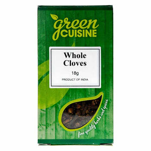 Green Cuisine - Cloves Whole, 18g | Pack of 6