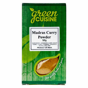Green Cuisine - Curry Powder Medium, 50g | Pack of 6