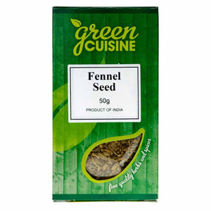 Green Cuisine - Fennel Seed, 50g | Pack of 6