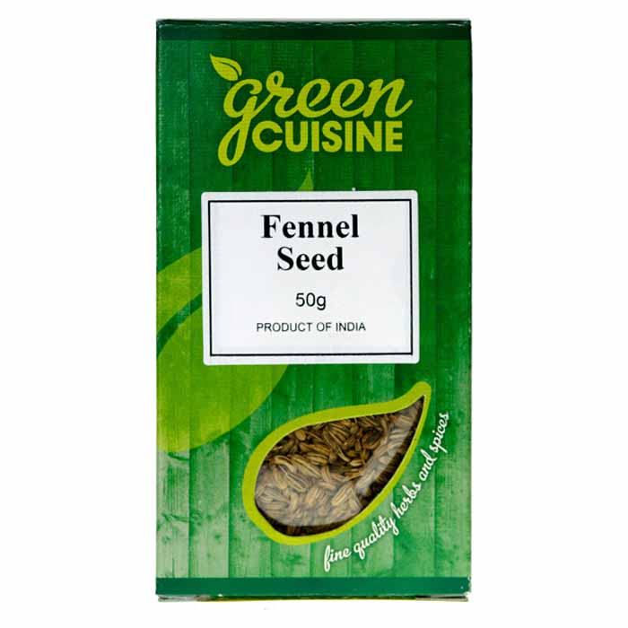 Green Cuisine - Fennel Seed, 50g  Pack of 6