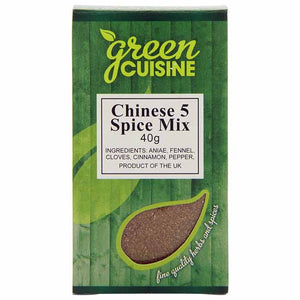 Green Cuisine - Five Spice Mix, 40g | Pack of 6