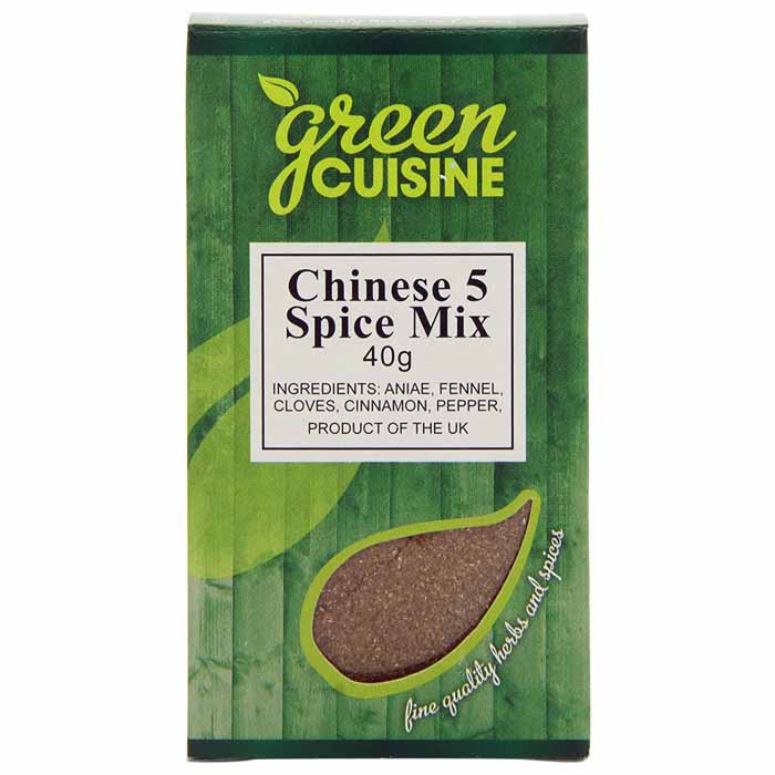 Green Cuisine - Five Spice Mix, 40g  Pack of 6