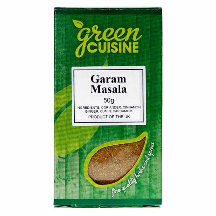 Green Cuisine - Garam Masala, 50g  Pack of 6