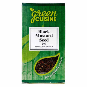 Green Cuisine - Mustard Seed Black, 50g | Pack of 6