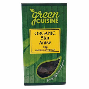 Green Cuisine - Organic Anise Star, 15g | Pack of 6