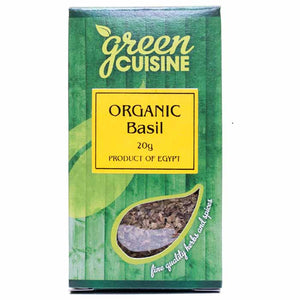 Green Cuisine - Organic Basil, 20g | Pack of 6
