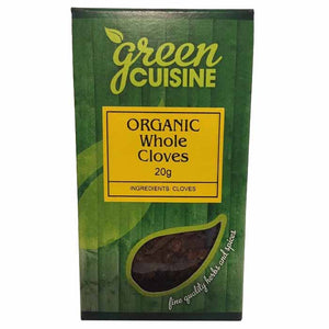 Green Cuisine - Organic Cloves Whole, 20g | Pack of 6