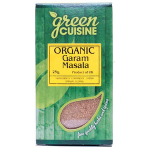Green Cuisine - Organic Garam Masala, 25g | Pack of 6