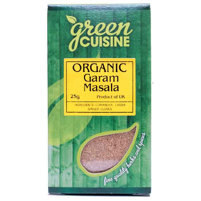 Green Cuisine - Organic Garam Masala, 25g  Pack of 6