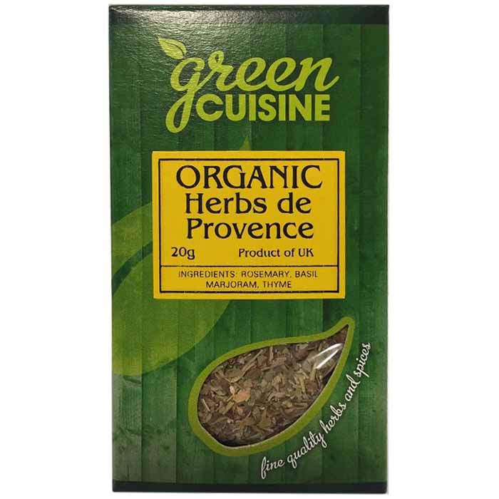 Green Cuisine - Organic Herbs De Provence, 20g  Pack of 6