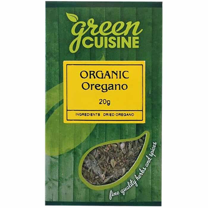Green Cuisine - Organic Oregano, 20g  Pack of 6