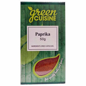 Green Cuisine - Paprika Spanish, 50g | Pack of 6