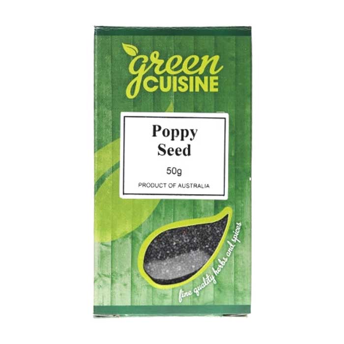 Green Cuisine - Poppy Seed, 50g  Pack of 6