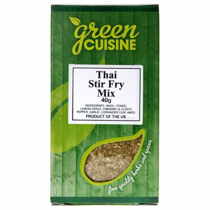 Green Cuisine - Thai Stir Fry Mix, 40g  Pack of 6