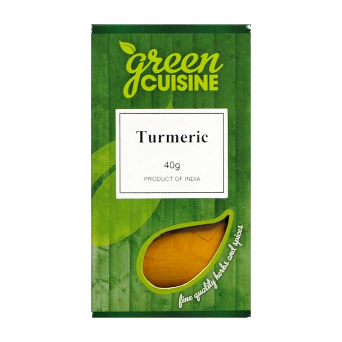 Green Cuisine - Turmeric, 40g  Pack of 6