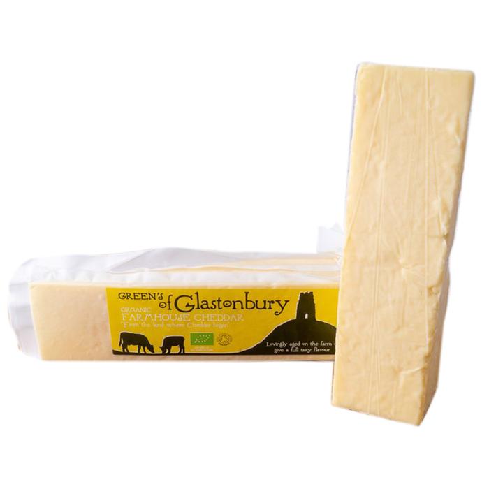 Greens of Glastonbury - Organic Cheddar Cheese Mature, 250g
