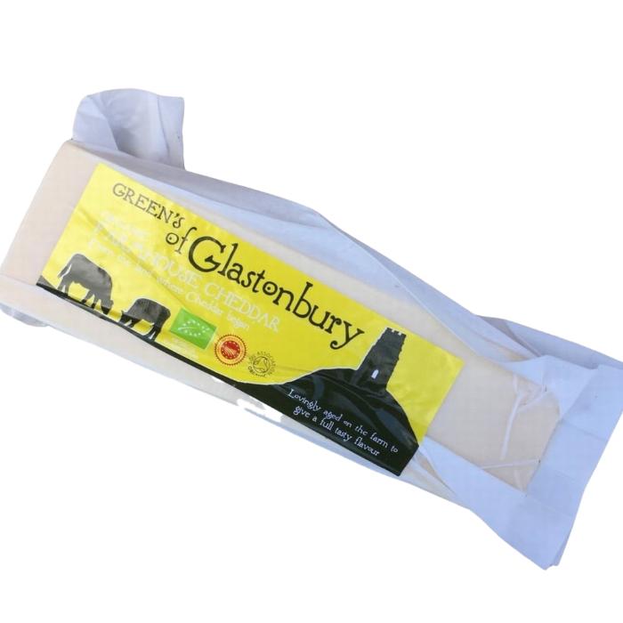 Greens of Glastonbury - Organic Cheddar Cheese Medium, 250g