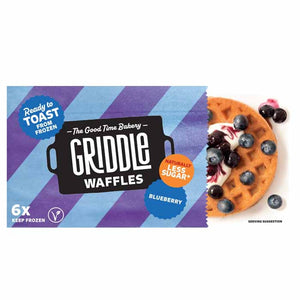 Griddle - Blueberry Toaster Waffles, 6 x 32g