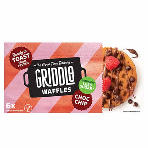 Griddle - Choc Chip Toaster Waffles, 6 x 32g