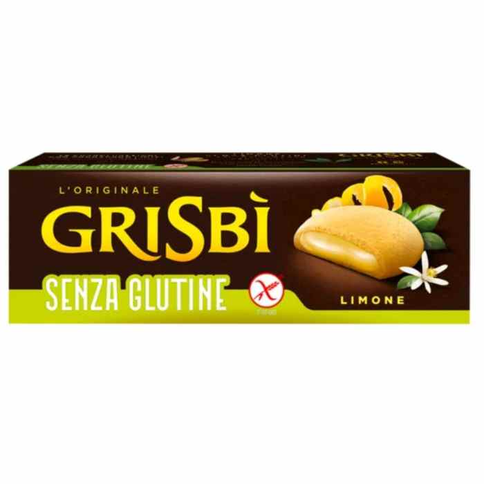Grisbi - Lemon Biscuits, 150g  Pack of 12
