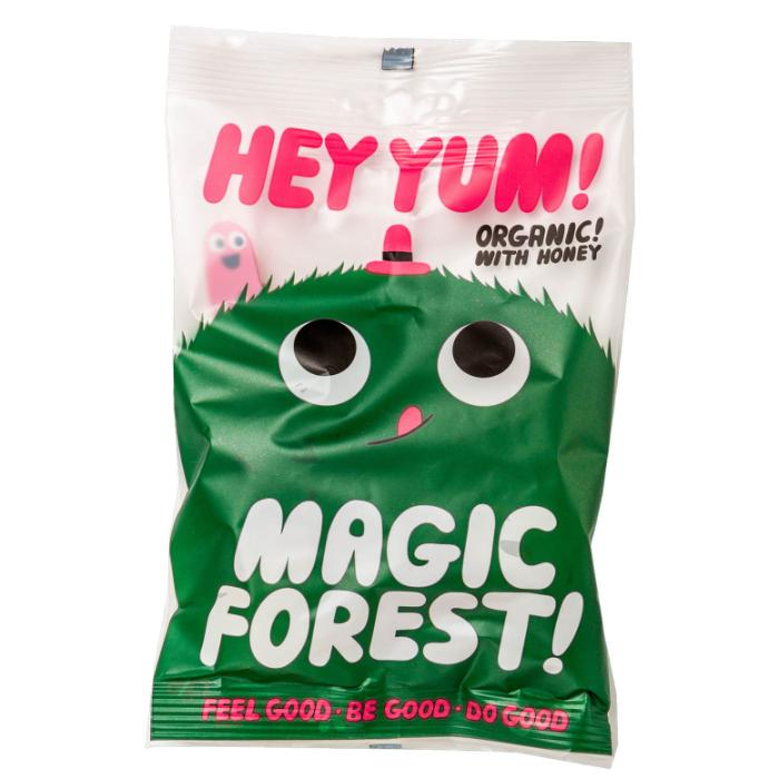 HEY YUM! - Magic forest Organic Sweets, 100g  Pack of 10