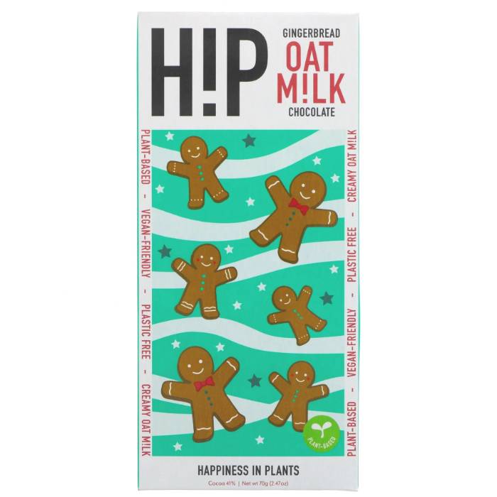 H!P - Gingerbread Bar, 70g - Pack of 12