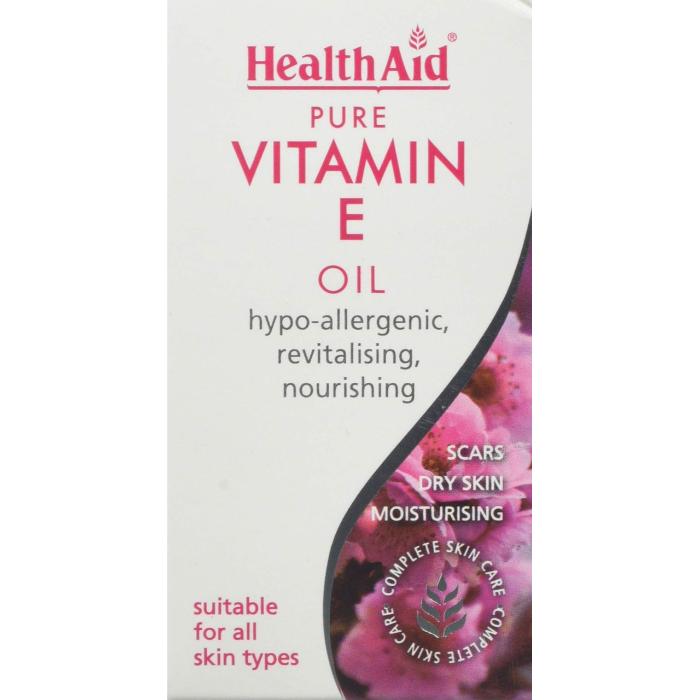 HealthAid - Vitamin E Oil 100%, 50ml