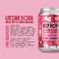 Hip Pop - Pink Grapefruit Living Soda, 330ml  Pack of 12 - Back