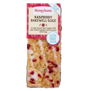 Honeybuns - Raspberry Bakewell Slice, 64g | Pack of 16