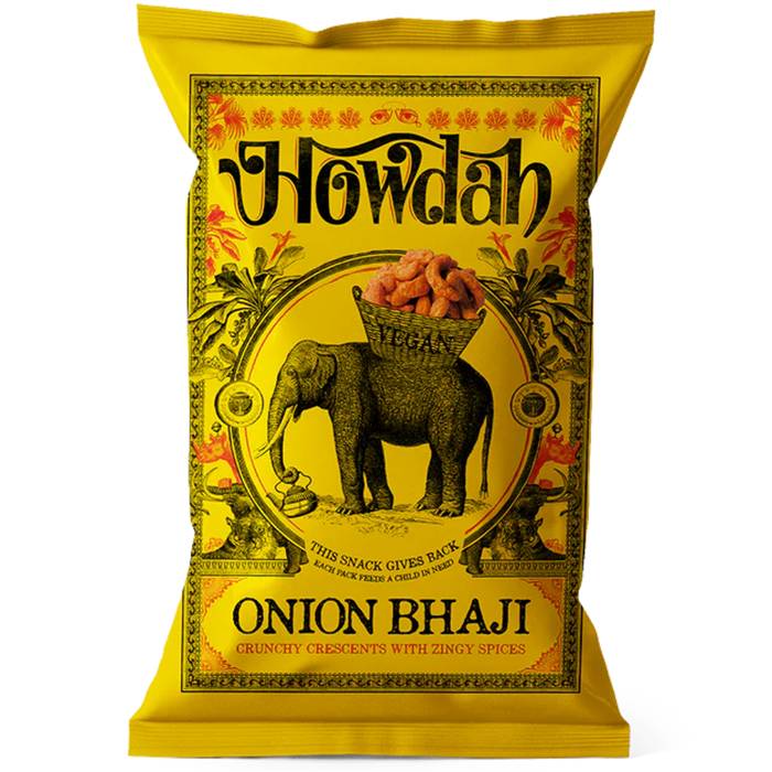 Howdah - Onion Bhaji, 150g  Pack of 6