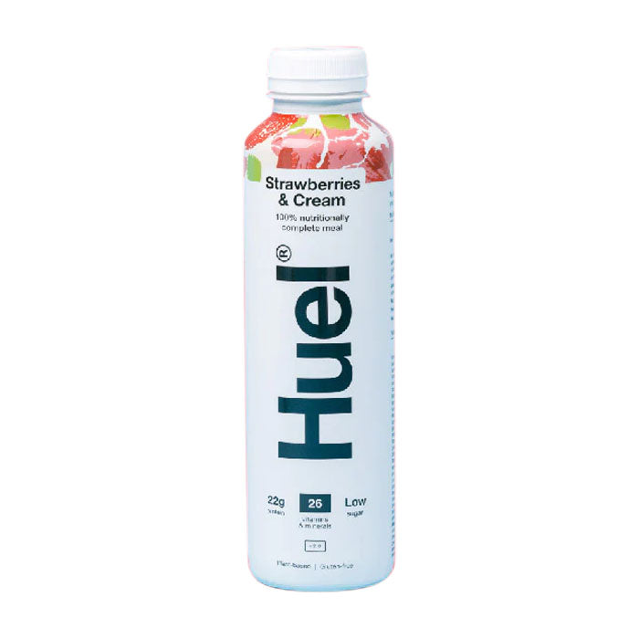 Huel - Ready To Drink Complete Meal - Strawberry & Cream, 500ml  Pack of 6