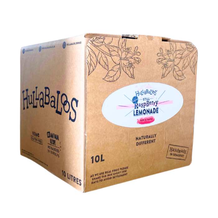 Hullabaloo - Bag in Box Still Raspberry Lemonade, 10L