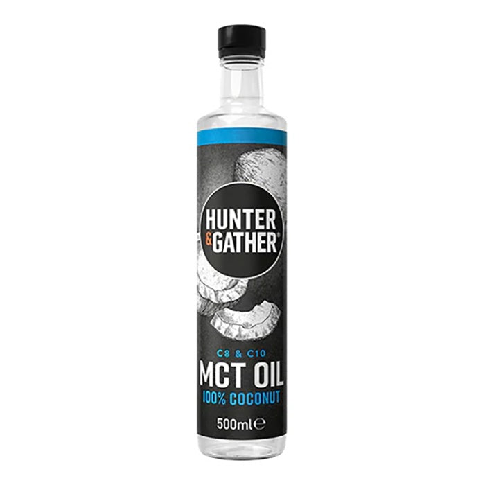 Hunter & Gather - Pure 100% Coconut MCT Oil, 500ml Pack of 6