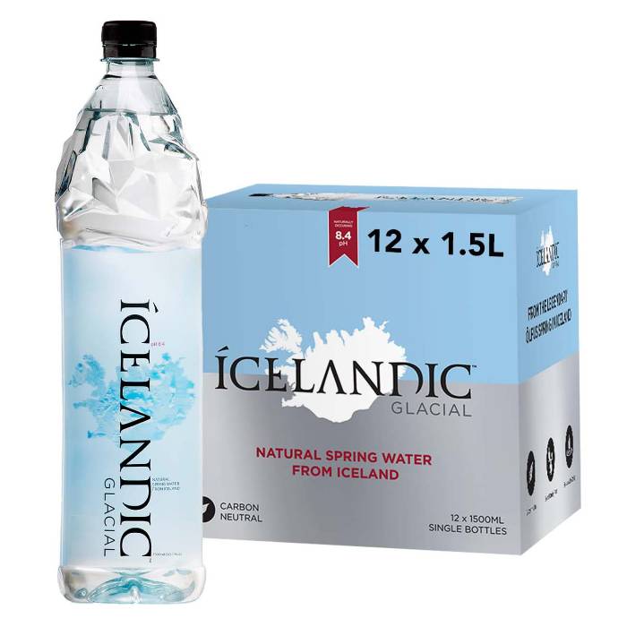 Icelandic Glacial - Natural Mineral Water, 1.5L Pack of 12