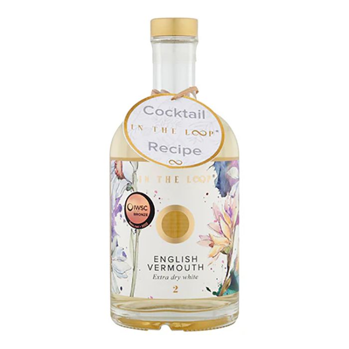 In The Loop - Extra Dry White English Vermouth, 500ml  Pack of 12