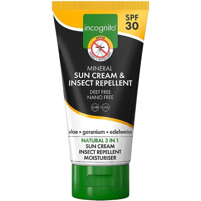 Incognito - Mineral Suncream Insect Repellent SPF30, 150ml