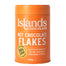 Islands Chocolate - 55% Dark Hot Chocolate Flakes, 200g  Pack of 6