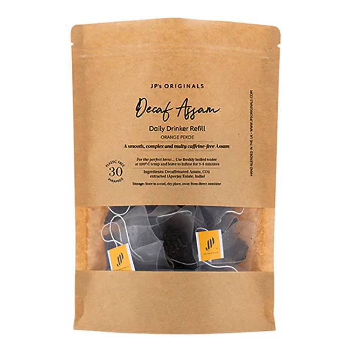 JP Originals Limited - Decaf Assam Tea, 107g - Pack of 15