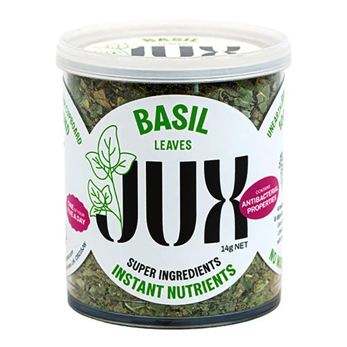 JUX Food - Basil Herbs & Spices, 14g - Pack of 6