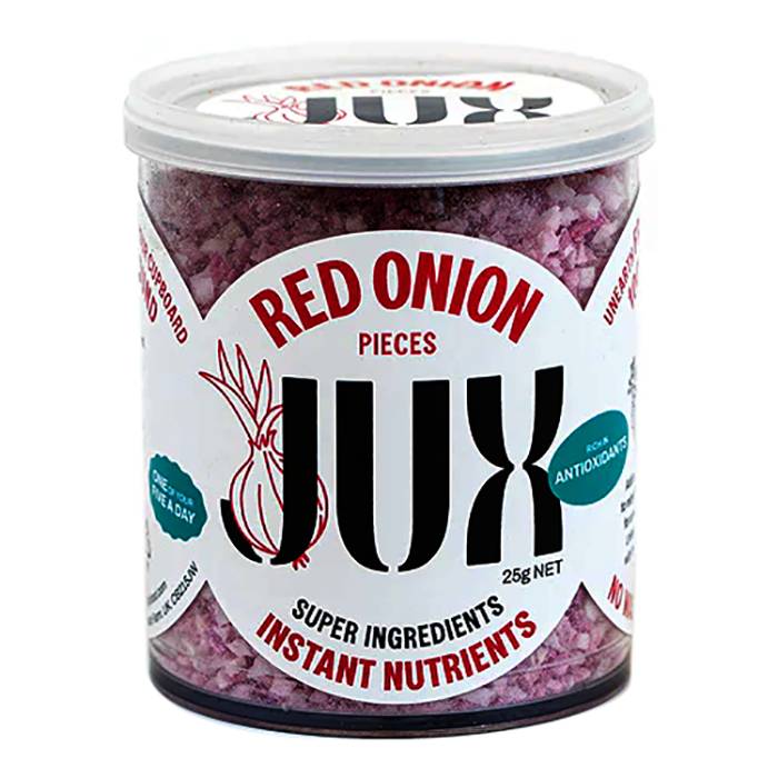  JUX Food - Red Onion Pieces Vegetable Pieces, 25g - Pack of 6