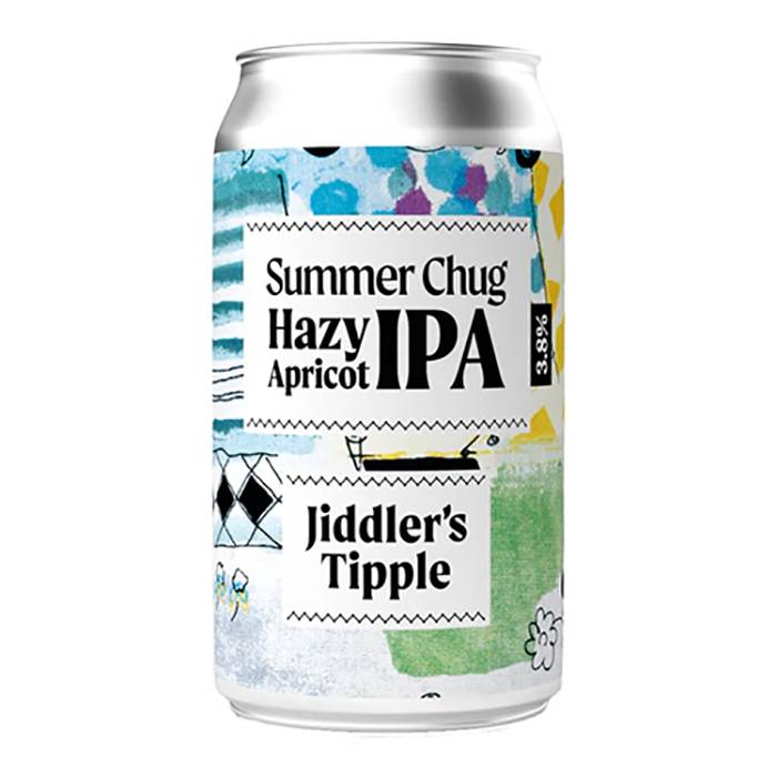 Jiddler's Tipple - Summer Chug Hazy Apricot IPA, 330ml - Pack of 24