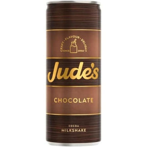 Jude's - Chocolate Milkshake Can, 250ml | Pack of 12