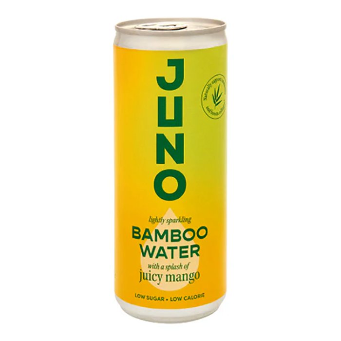 Juno Bamboo Water - Juicy Mango  Flavoured Water, 250ml - Pack of 12