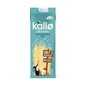 Kallo - Organic Gluten-Free Oat Drink, 1L | Pack of 6