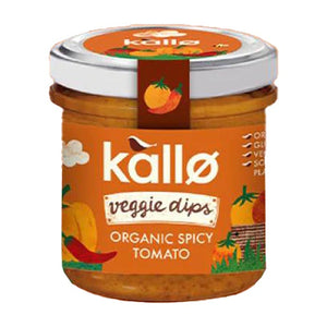 Kallo - Organic Spicy Tomato Dip, 135g