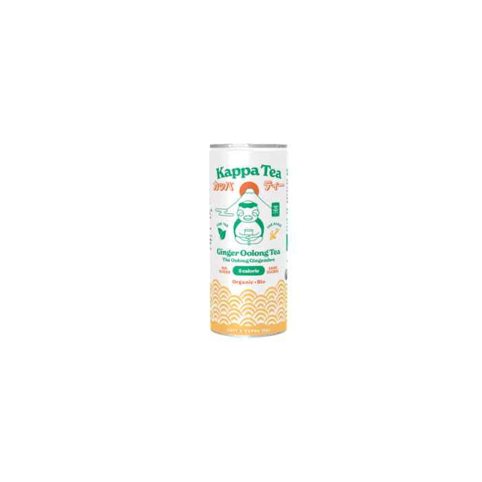 Kappa Tea - Ginger Oolong Tea Organic Iced Tea, 250ml